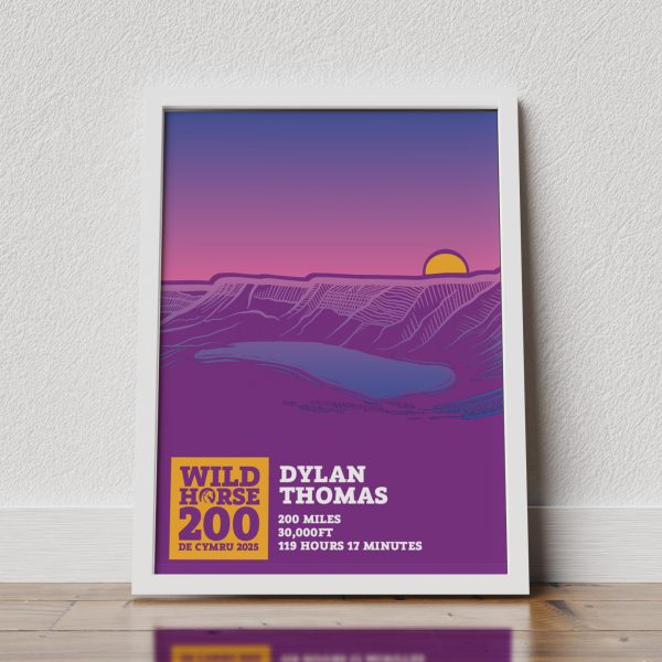 Wild Horse 200 - De Cymru 2025 Ultra Running Print - Image 3
