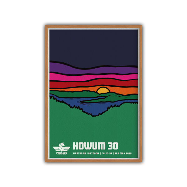 HOWUM 2025 - Pegasus Ultra Running Print - Image 4